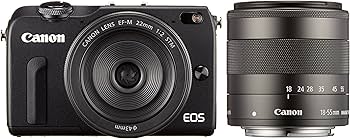 Canon EOS M2 美品商品 Amazon | Canon ミラーレス一眼カメラ EOS M2 ダブルレンズキット